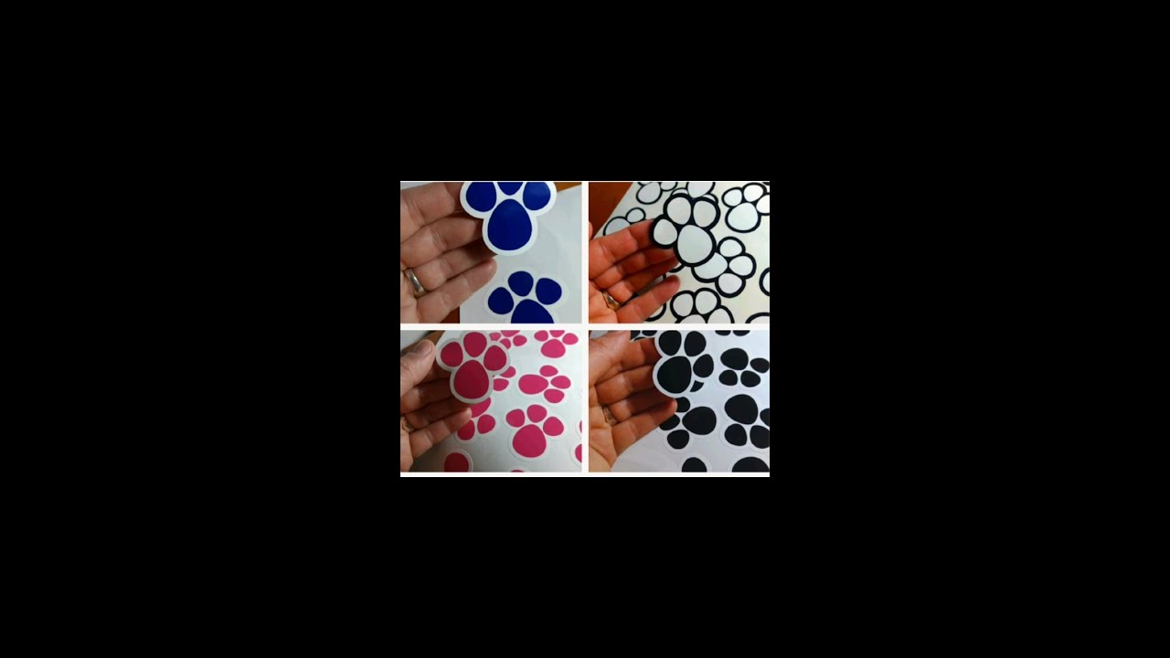 Adesivos Decorativos Pegadas de Coelho 🐾 🐰