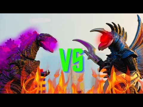 Shin Godzilla vs Gigan Final Wars (fan stop motion) #godzilla #toho #kaiju
