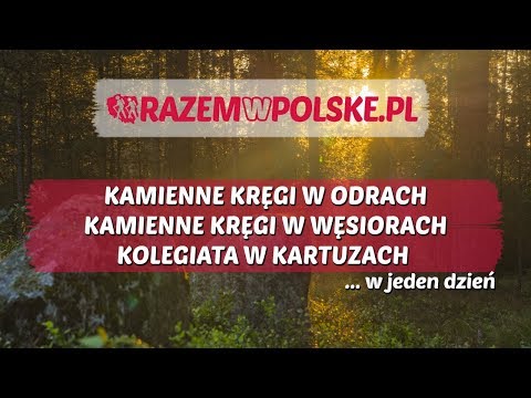 KAMIENNE KRĘGI W ODRACH, KAMIENNE KRĘGI W WĘSIORACH, KOLEGIATA W KARTUZACH …W JEDEN DZIEŃ