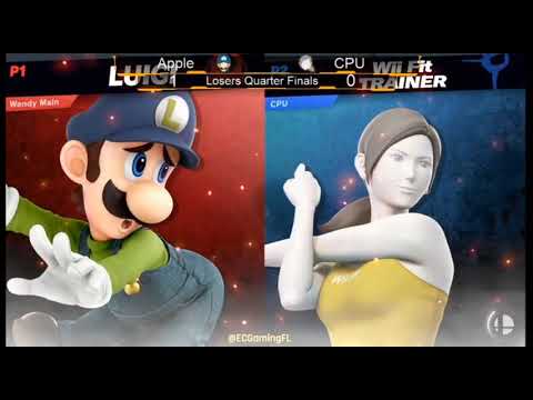 ECG Weekly 2/15/2020 - LQF - Apple(Luigi) Vs CPU(Wii Fit Trainer) - SSBU