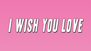 Peabo Bryson - I Wish You Love (Lyrics)