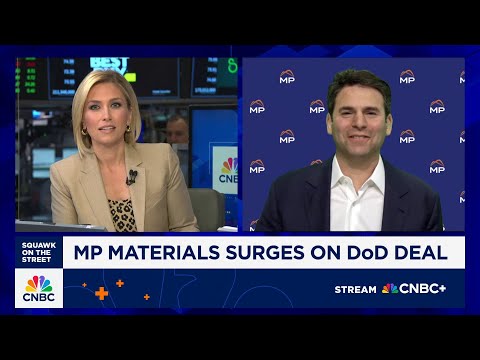 MP Materials CEO on deal with the Defense Department