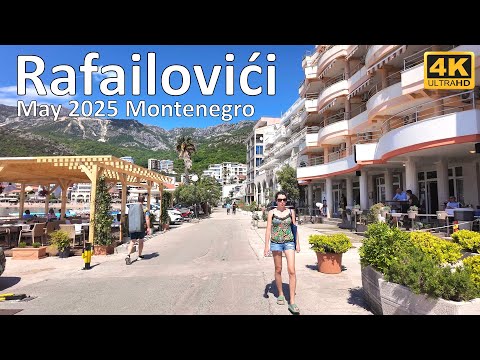 Rafailovići🌴Budva🌞Montenegro🇲🇪2025🚶🏻‍♂️Walking tour📷4K60