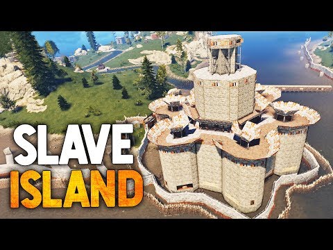 They walled off the ENTIRE ISLAND - Rust