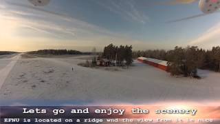 preview picture of video 'Nummela Airport (EFNU) winter virtual tour'