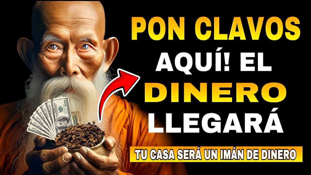 COLOCA 3 CLAVOS EN ESTE LUGAR Y EL DINERO VENDRÁ EN GRANDES CANTIDADES | ENSEÑANZAS BUDISTAS
