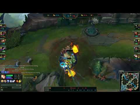 The power of aftershock on Urgot
