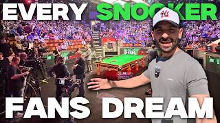 I went VIP at the Snooker World Championship 2026