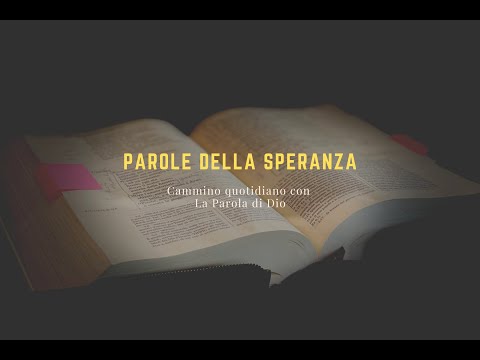 PAROLE DELLA SPERANZA 19 febbraio 2021 Venerdì (Mt 9,14-15)