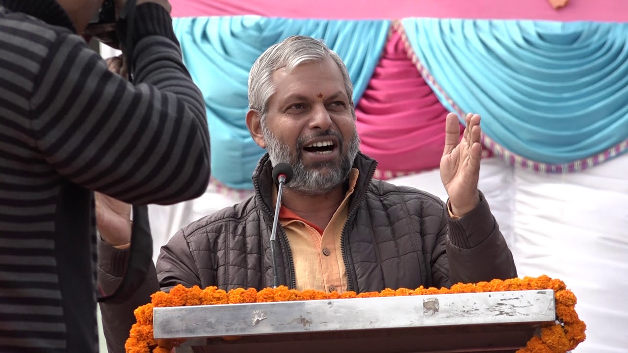 Speech in Sanskrit by Dr. P. Nandakumar