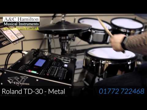 Roland V-Drum TD-25 vs  TD-30 - Module Comparison