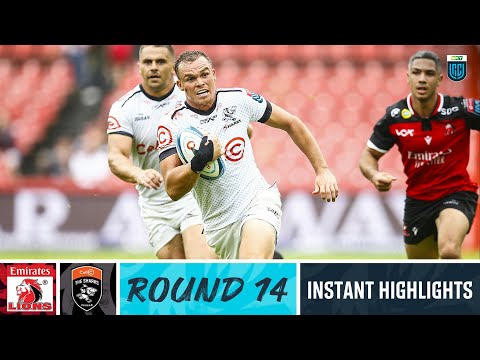 Emirates Lions v Cell C Sharks | Instant Highlights | Round 14 | URC 2022/23
