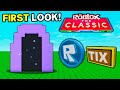 ROBLOX CLASSIC EVENT FIRST LOOK!!