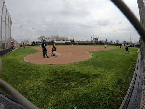 Katelyn Estep catching