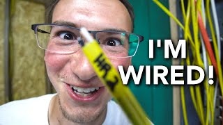Electrical Home Runs for Abandoned Shed to Tiny House Conversion!