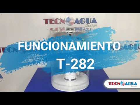 FUNCIONAMIENTO: T-282 Mecanismo Universal Doble Descarga por Pulsador