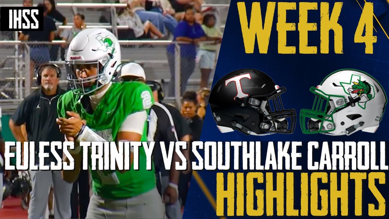 Carroll vs. Euless Trinity: Dragons Dominate in Texas Football Rivalry