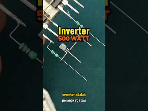 Diy Inverter 500 watt#electronic #elektrik #diy