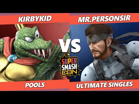 SSC Fall Fest - KirbyKid (King K. Rool) Vs. Mr.PersonSir (Snake) SSBU Ultimate Tournament