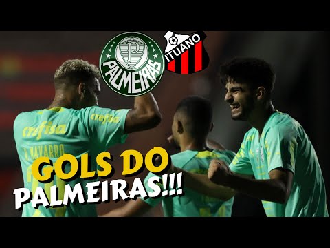 GOLS DO PALMEIRAS   CAMPEONATO PAULISTA   ITUANO 1 X 3 PALMEIRAS