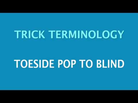 Toeside Hop to Blind (Unhooked) - Kitesurfing Trick Terminology - Progression