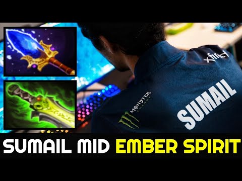 SUMAIL Mid Ember Spirit with Scepter + Ethereal Blade Build