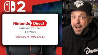 Nintendo Switch 2 Direct REACTION - OH MY GOD!!