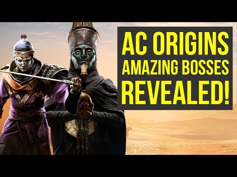 Assassin's Creed Origins AMAZING NEW BOSSES REVEALED (AC Origins Gameplay) Video