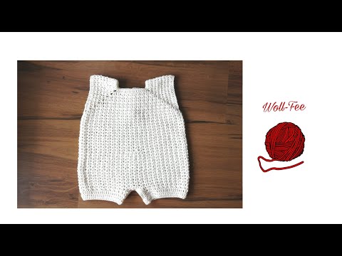Baby-Body häkeln Gr. 62/68, Anleitung Schritt für Schritt, super einfach