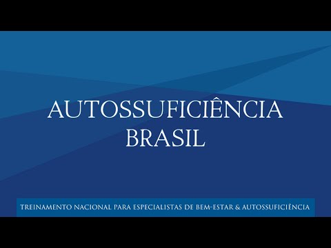 Treinamento Nacional para Especialistas de Autossuficiência