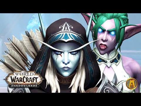 Sylvanas Eternal Punishment: All Cutscenes in ORDER - Cast into the Maw [WoW Dragonflight Lore]
