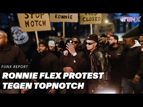 RONNIE FLEX PROTEST met MURDA, ADF SAMSKI & JIRI11 | Report