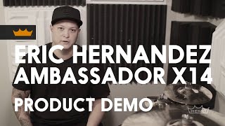 Video thumbnail for Eric Hernandez: Ambassador X 14 Coated - Product Demo | Remo by Remo Inc.