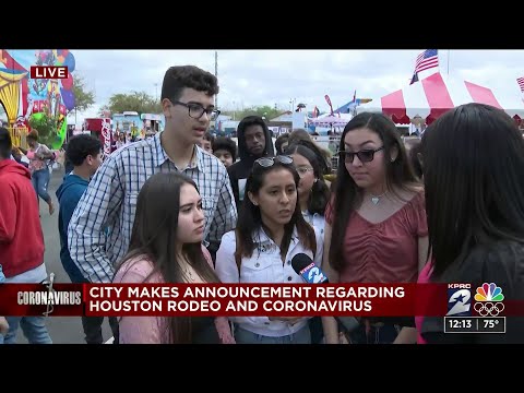 Visitors told to leave Houston Rodeo as rides close