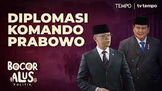 Diplomasi Ambyar Sugiono dalam Kendali Prabowo | Bocor Alus Politik