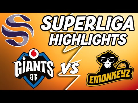 Vodafone Giants vs eMonkeyz  highlights - LEAGUE OF LEGENDS - SUPERLIGA - JORNADA 15