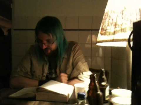 Matthias Bauer liest aus dem Bayerischen Kochbuch (Ausg. von 1972)