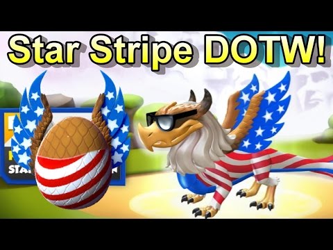 Star Stripe Dragon of the Week + Map Battles! - Dragon Mania Legends #331