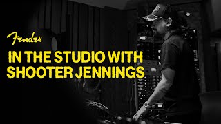 A Day in The Studio with Shooter Jennings | American Acoustasonic Jazzmaster | Fender