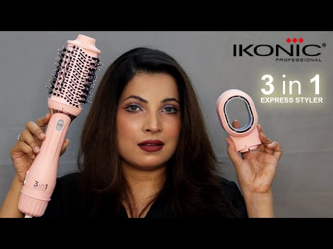 IKONIC 3 in 1 Express Styler || Complete Review & Demo