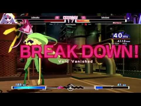 CEOTAKU 2016 UNIEL Top 8 - Lolimaiko vs brkrdave