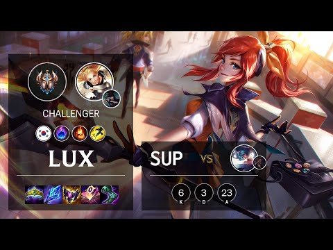 Lux Support vs Sona - KR Challenger Patch 11.24b