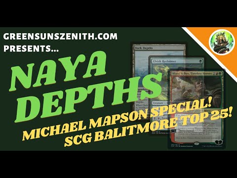 Legacy Naya Depths | The Michael Mapson Special 🏆 | SCG Baltimore Top 25!! | GreenSunsZenith.com