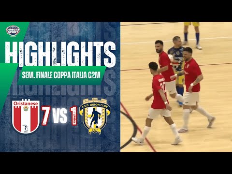 Futsal Final Four Coppa Italia C2M Semifinale - Oristanese-Union Club 7-1 (Highlights)