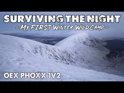 Corserine | Winter Mountain Camping in Sub Zero Conditions