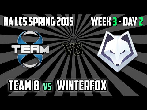 Team 8 vs Winterfox - Highlights - S5 NA LCS Spring Split 2015 - W3D2