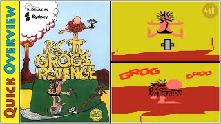 [11 ~ MSX] Funny Cartoony Style! | B.C. II: Grog's Revenge グロッグス・リベンジ ᴴᴰ