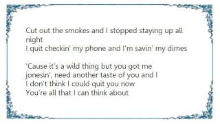 Keith Urban - Habit of You Lyrics