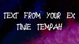 Tinie Tempah - Text from Your Ex (feat. Tinashe) (Lyrics)