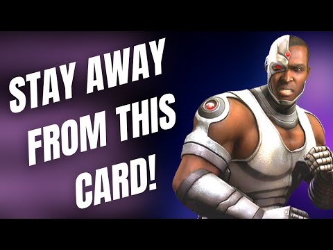 How HORRIBLE Is Teen Titans Cyborg? Injustice Gods Among Us 3.4! iOS/Android!